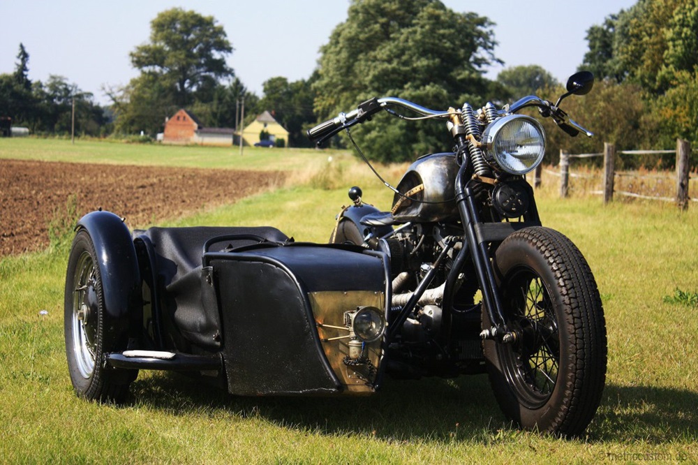 Урал Bobber с коляской