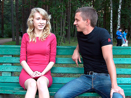 Marina - Teeny enjoys spontaneous anal