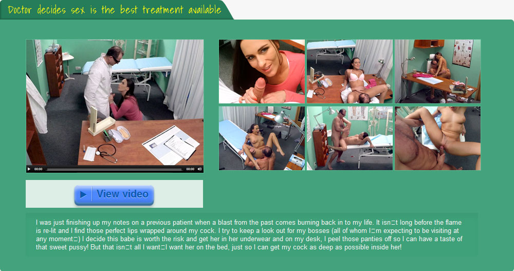 Mea Melone  Doctor decides sex is the best treatment available